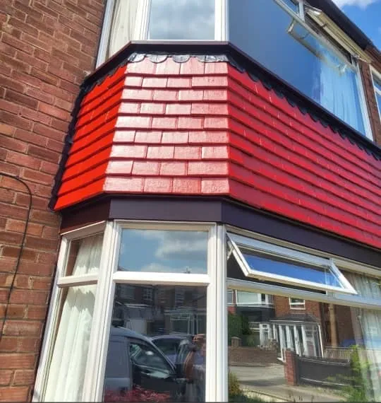 double window painted middlesbrough