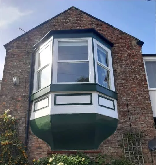 exterior window repainted in middlesbrough