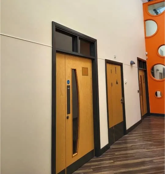 school interior decorated in middlesbrough